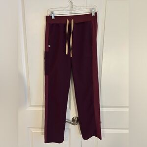 Figs High Waisted Livingston Scrub Pants limited edition two-tone purple remix